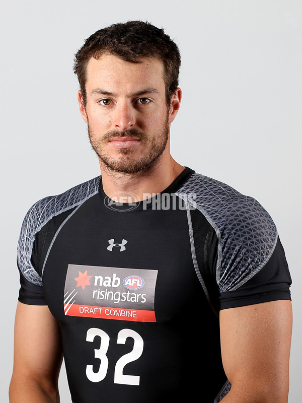 AFL 2012 Media - State Draft Combine Headshots - 272293