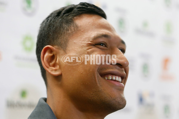 AFL 2012 Media - Israel Folau Press Conference - 272376