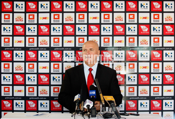 AFL 2012 Media - Gold Coast Suns Media Conference - 273234