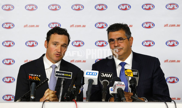 AFL 2012 Media - Adrian Anderson Media Conference - 273293