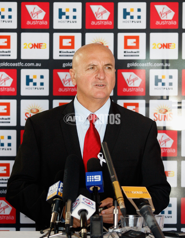 AFL 2012 Media - Gold Coast Suns Media Conference - 273236