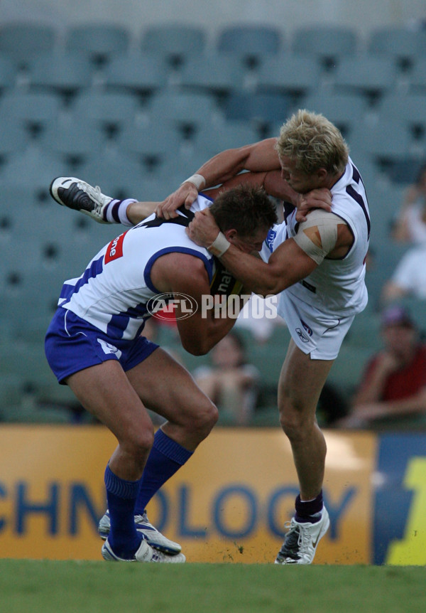 AFL 2008 NAB Challenge - Fremantle v North Melbourne - 67200