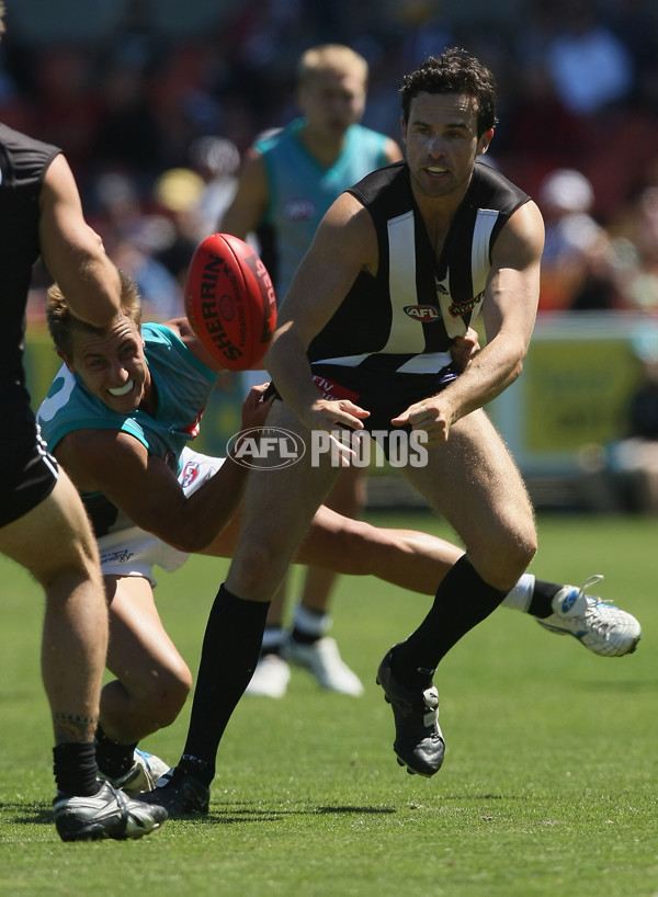 AFL 2008 NAB Challenge - Collingwood v Port Adelaide - A-35530825