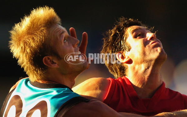 AFL 2004 Rd 4 - Melbourne v Port Adelaide - A-35618457