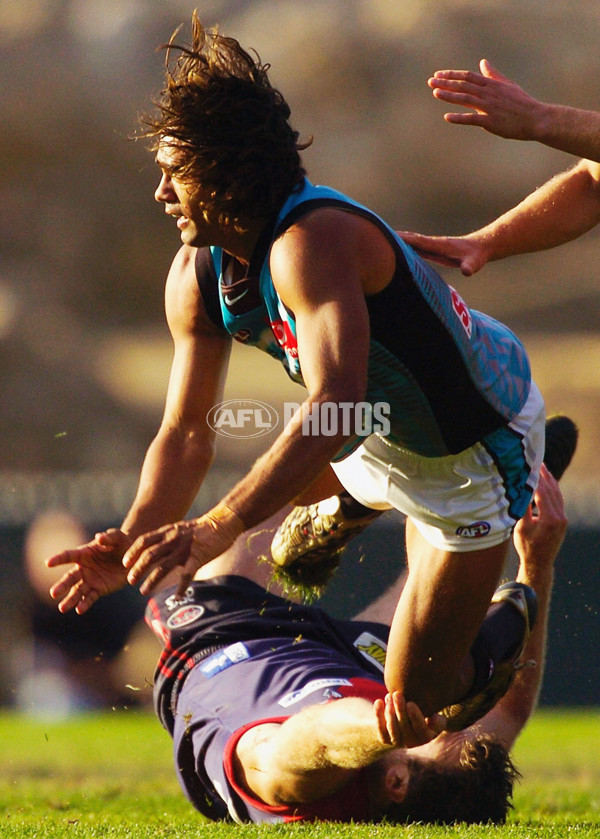 AFL 2004 Rd 4 - Melbourne v Port Adelaide - A-35621009
