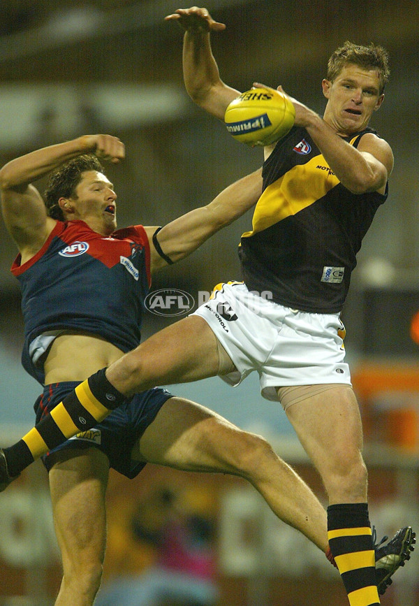 AFL 2004 Rd 2 - Melbourne v Richmond - A-35679202