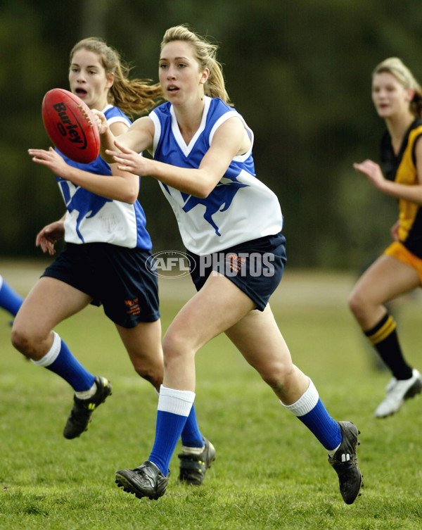 AFL 2004 U17 Youth Girls Championships - Kangaroos v South Tigers - 115701