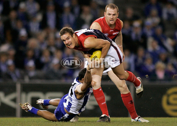 AFL Round 16 - Kangaroos v Melbourne - 11641