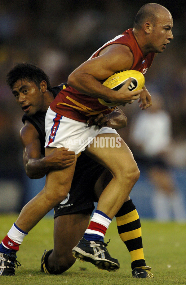 AFL 2004 Wizard Cup Rd 1 - Richmond v Western Bulldogs - 117023