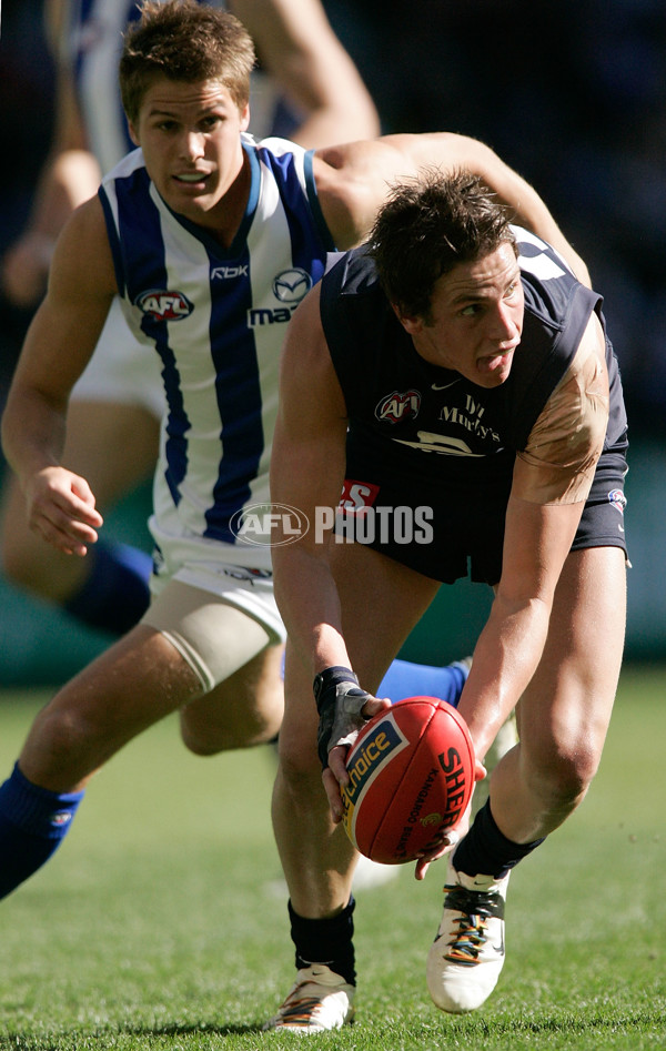 AFL Round 21 - Carlton v Kangaroos - 14764