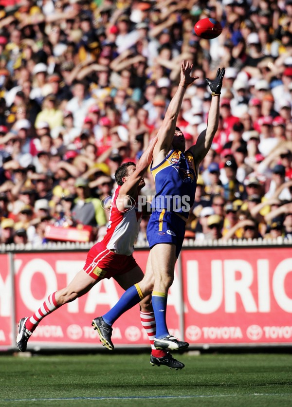 AFL 2006 Grand Final - Sydney Swans v West Coast Eagles - 186000