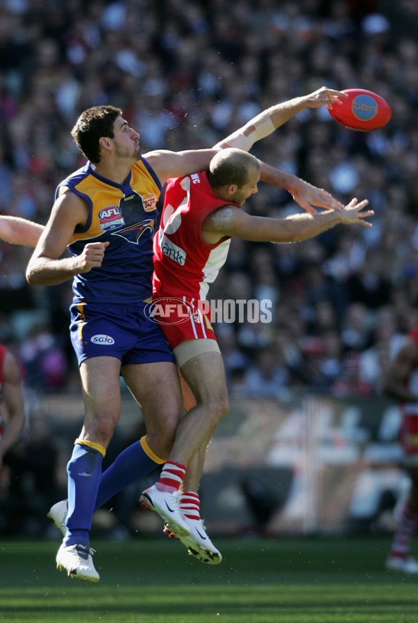 AFL 2006 Grand Final - Sydney Swans v West Coast Eagles - 185994