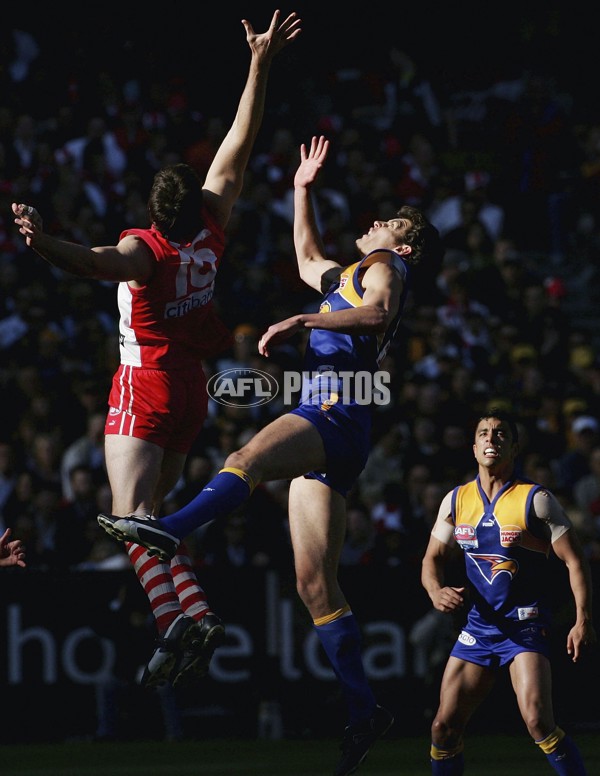 AFL 2006 Grand Final - Sydney Swans v West Coast Eagles - 186009