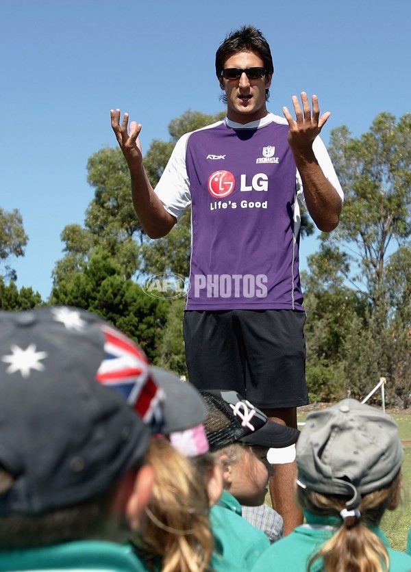 AFL 2006 Media - 2006 Fremantle AFL Community Camp - 189099