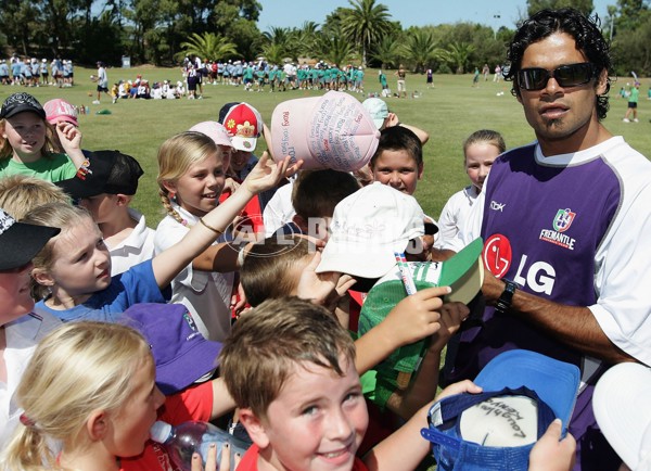AFL 2006 Media - 2006 Fremantle AFL Community Camp - 190824