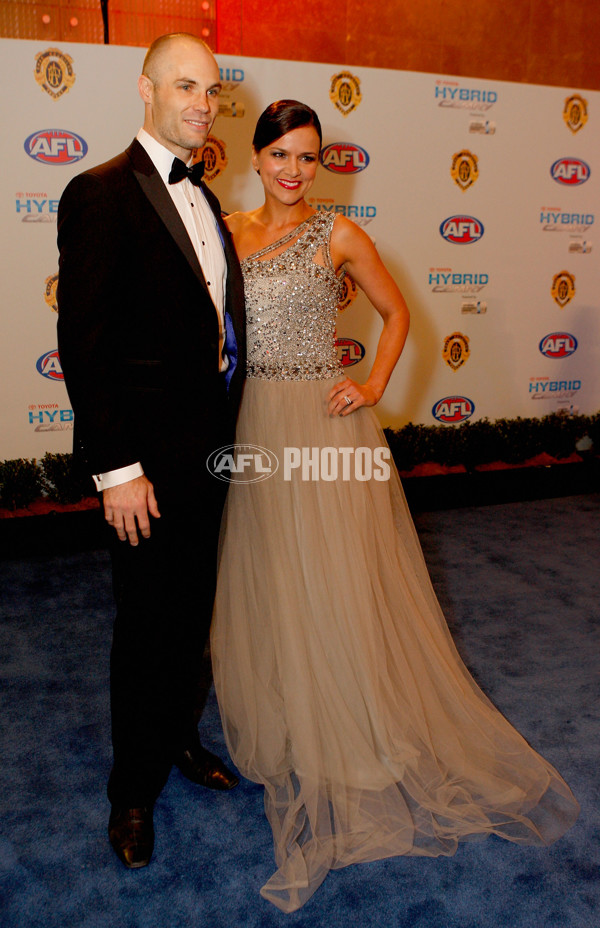 AFL 2010 Media - BrownlowÂ Medal Blue Carpet - 218244