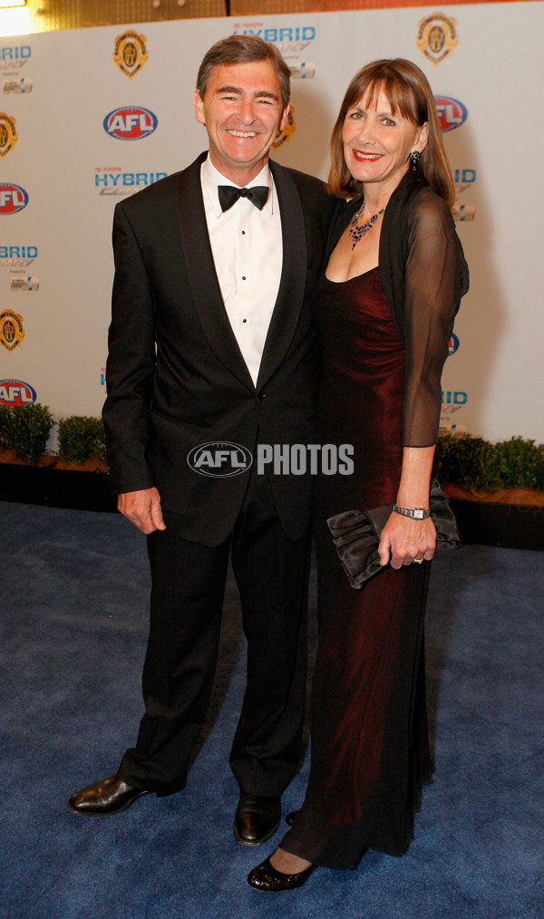 AFL 2010 Media - BrownlowÂ Medal Blue Carpet - 218260