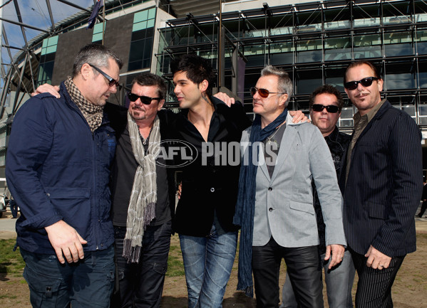 AFL 2010 Media - INXS Press Conference - 218476