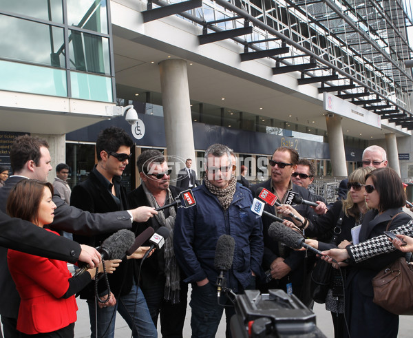 AFL 2010 Media - INXS Press Conference - 218474