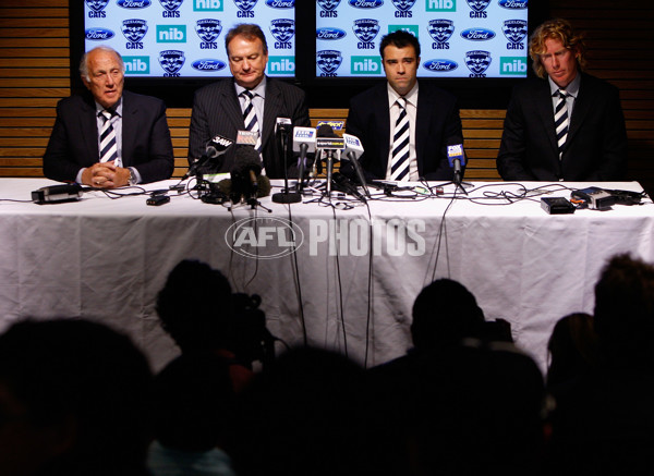 AFL 2010 Media - Geelong Coach Appointment - 220136