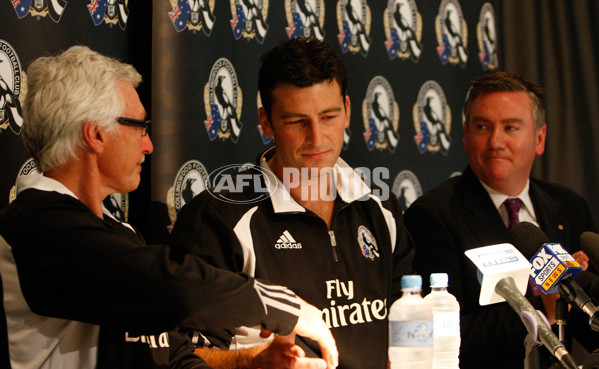 AFL 2010 Media - Simon Prestigiacomo Retirement - 220511