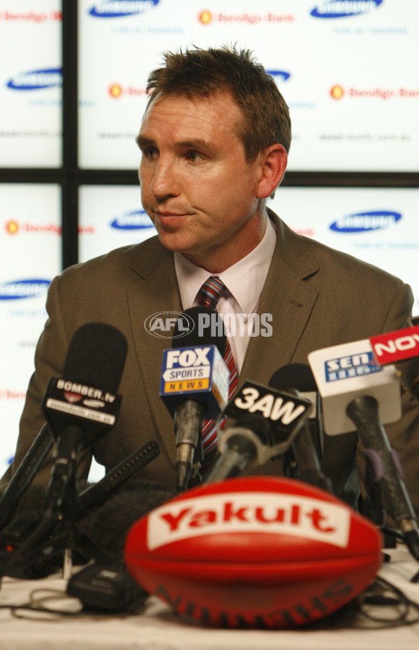 AFL 2010 Media - Mark Thompson Announcement - 220519
