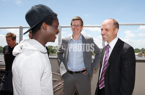 AFL 2010 Media - Ladder Christmas Appeal Launch - 221255