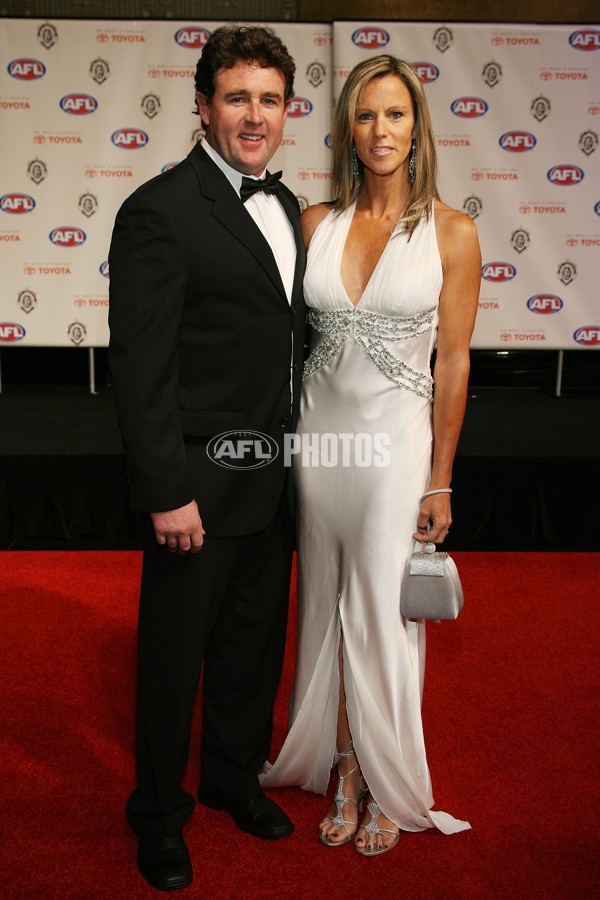 AFL Media - 2006 Brownlow Medal Dinner Arrivals - A-36304345