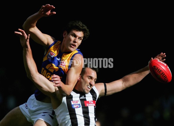 AFL 2006 Rd 16 - Collingwood v West Coast Eagles - A-36332600