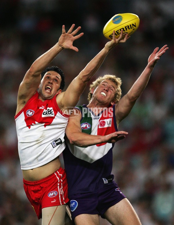 AFL 2006 1st Preliminary Final - Sydney Swans v Fremantle - 36090