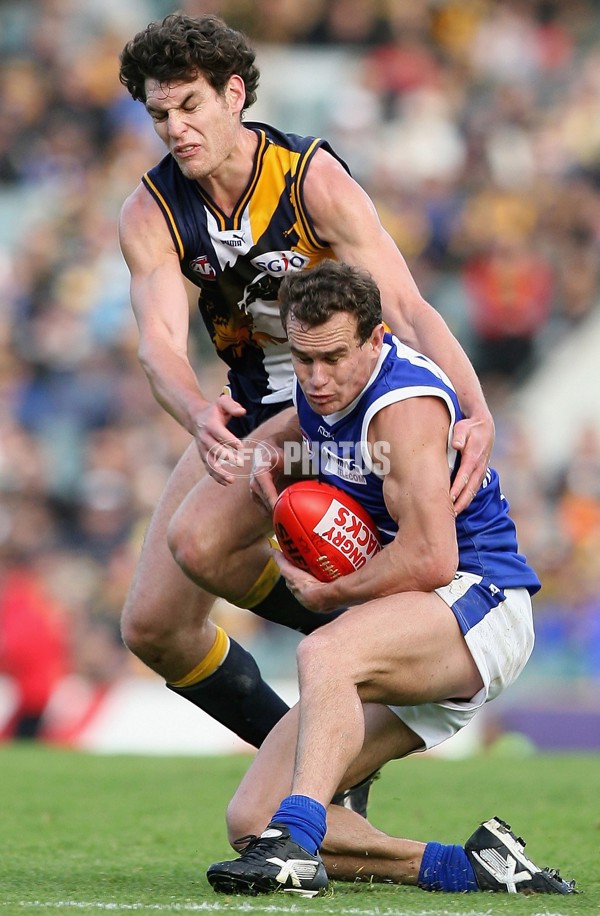 AFL 2006 Rd 19 - West Coast Eagles v Kangaroos - 39303