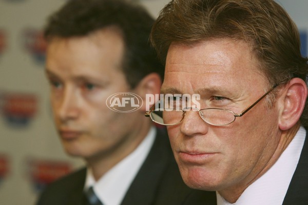 AFL Media - St Kilda and Fremantle Match Verdict Press Conference 030506 - A-36456250