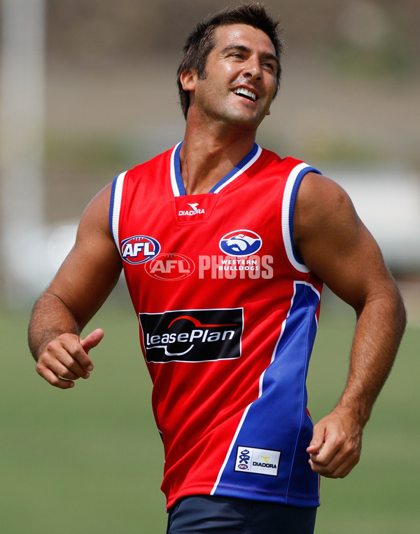 AFL 2008 Media - Western Bulldogs: Media â€œTrain with the Teamâ€� Session 300108 - 42518