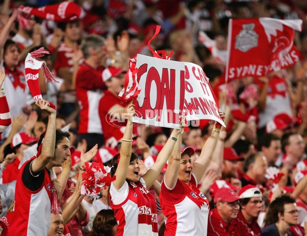 AFL 2006 1st Preliminary Final - Sydney Swans v Fremantle - 43483