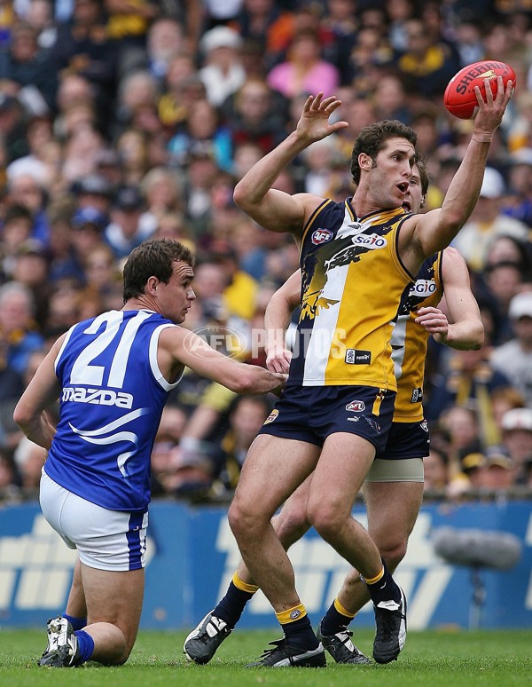 AFL 2006 Rd 19 - West Coast Eagles v Kangaroos - 44307