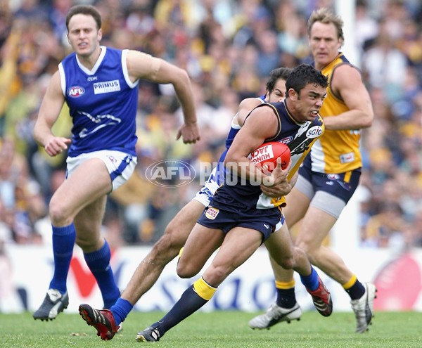 AFL 2006 Rd 19 - West Coast Eagles v Kangaroos - 44306