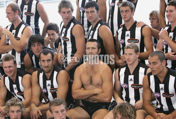 AFL 2006 Media - 2006 Collingwood Team Photo Session - 46216