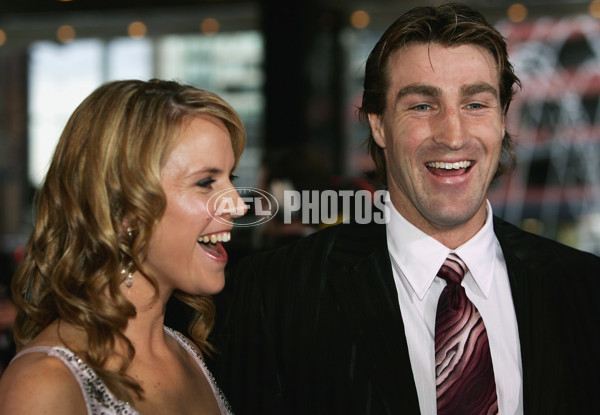 AFL 2005 Media - Brownlow Medal Arrivals 190905 - 48997