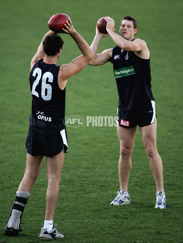 AFL 2005 Media - Carlton Training 090605 - 49674