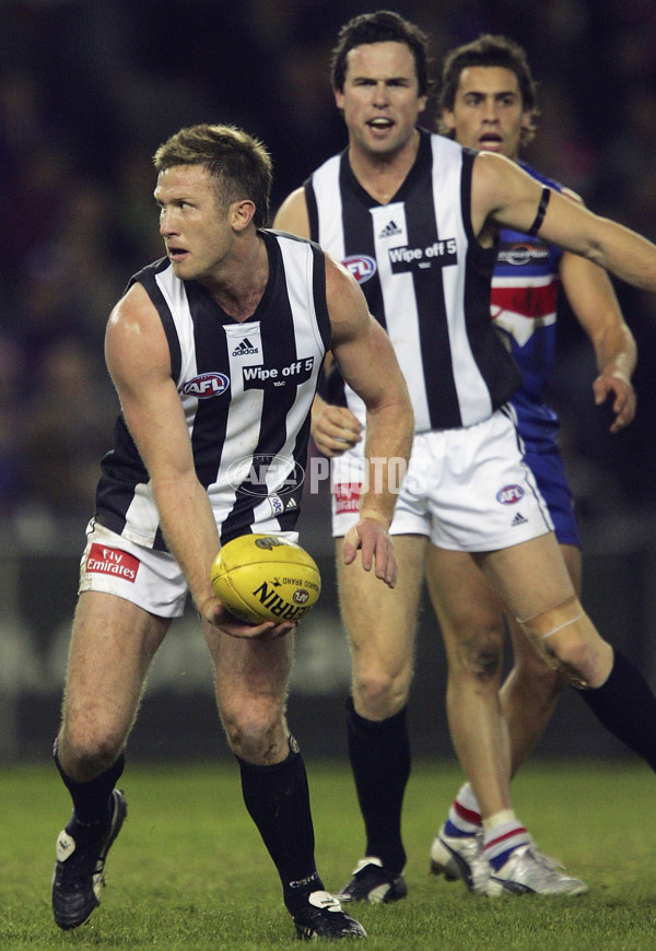 AFL 2005 Rd 22 - Western Bulldogs v Collingwood - 50842