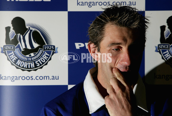 AFL 2005 Media - Corey McKernan Retirement Press Conference 260805 - 55901