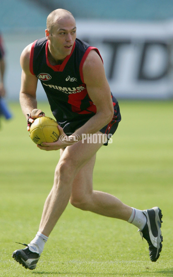 AFL 2005 Media - Melbourne Training 050405 - 56186