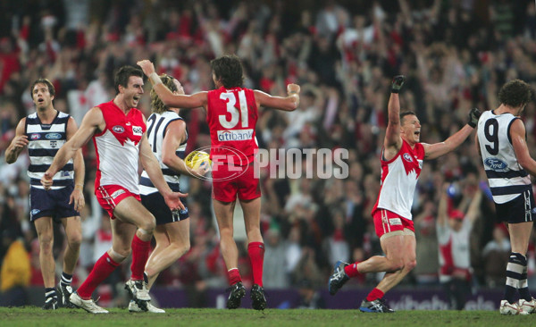 AFL 2005 2nd Semi-Final - Sydney v Geelong - 60548