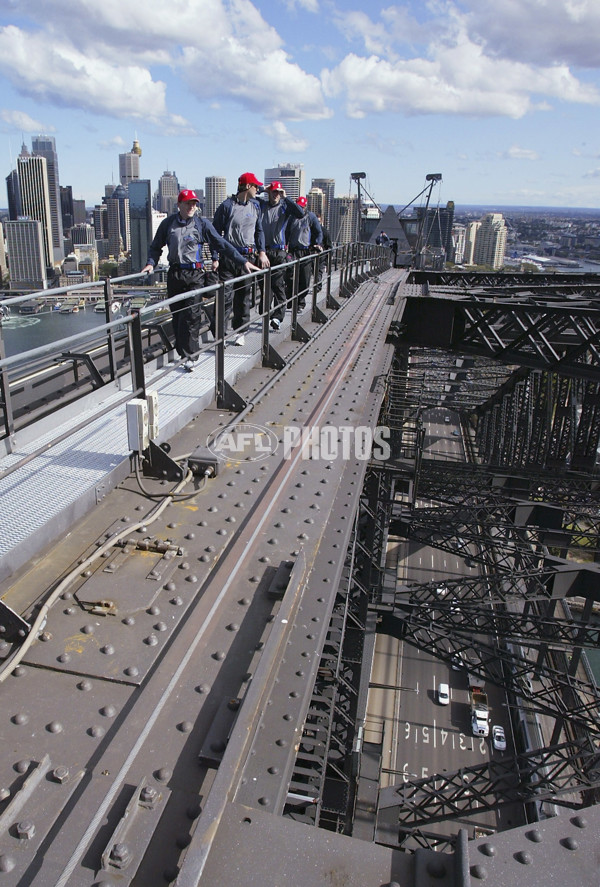 AFL 2005 Media - Sydney Swans Bridge Climb 290905 - 60751