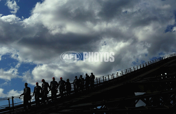 AFL 2005 Media - Sydney Swans Bridge Climb 290905 - 60753