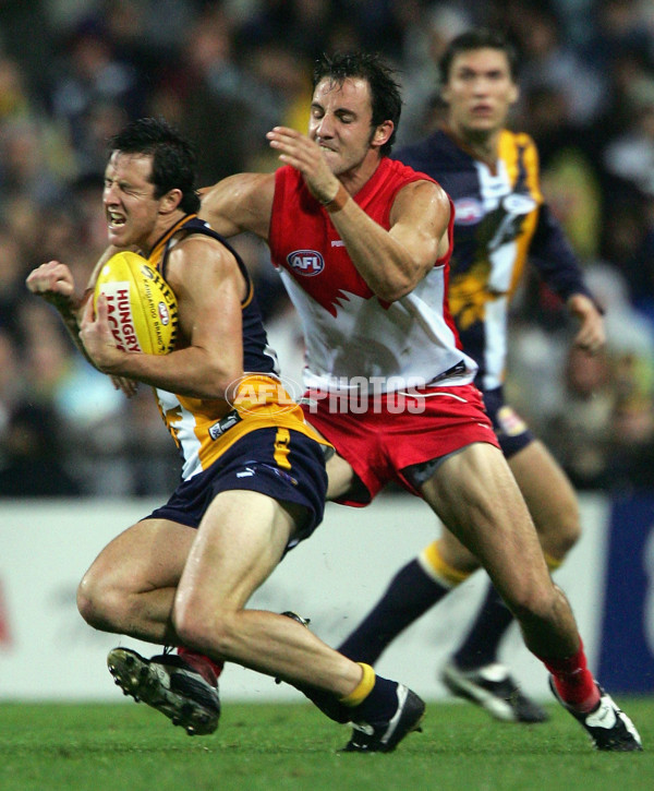 AFL 2005 Rd 6 - West Coast Eagles v Sydney Swans - 61012