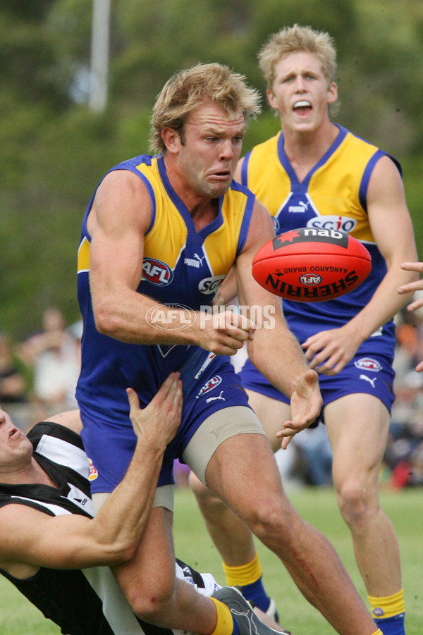 AFL 2008 NAB Challenge - West Coast v Collingwood - 62497