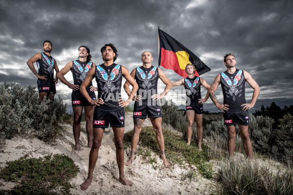 AFL 2023 Media - Port Adelaide Indigenous Guernsey - A-36940230