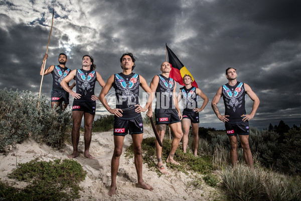 AFL 2023 Media - Port Adelaide Indigenous Guernsey - A-36941991