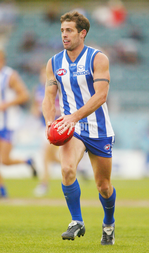 AFL 2004 Rd 6 - Kangaroos v Western Bulldogs - A-36954435